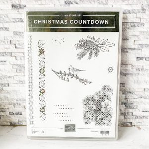 christmas countdown, stampin up, stampin treasure, gebruikt, tweedehands