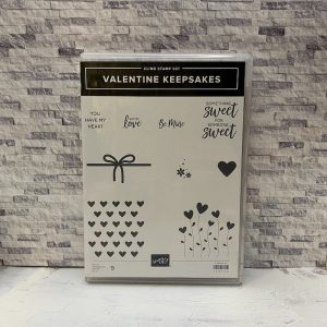 valentine keepsakes, stampin up, stampin treasure, tweedehands, retired, gebruikt