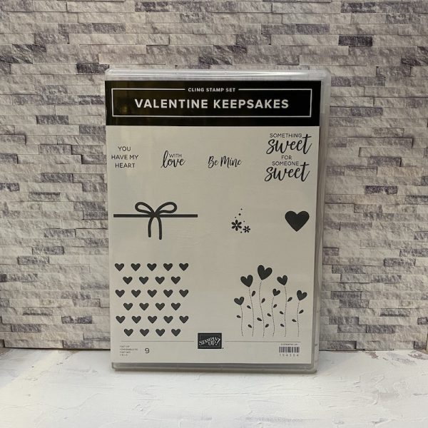 valentine keepsakes, stampin up, stampin treasure, tweedehands, retired, gebruikt